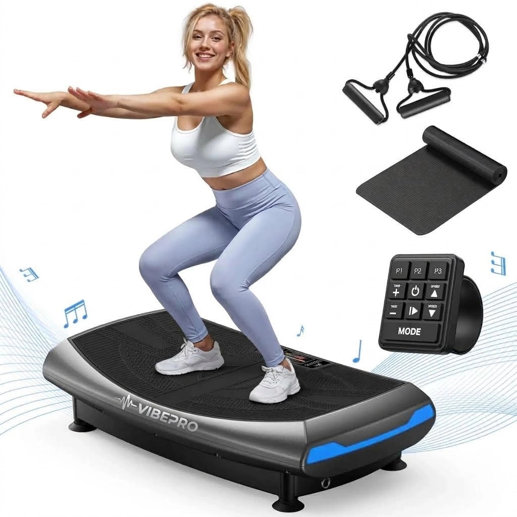 4D Curved Whole Body Shaker – Accelerate Workouts & Fat Burn