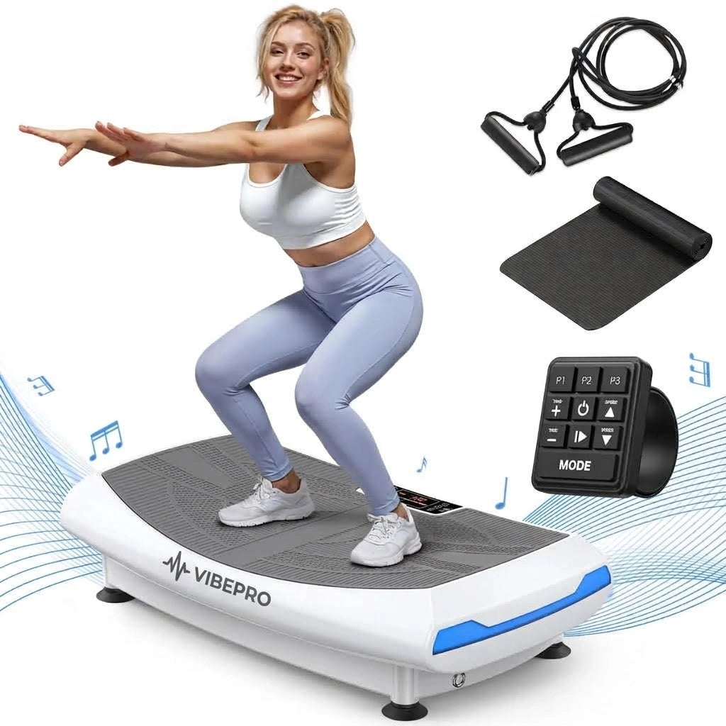 4D Curved Whole Body Shaker – Accelerate Workouts & Fat Burn