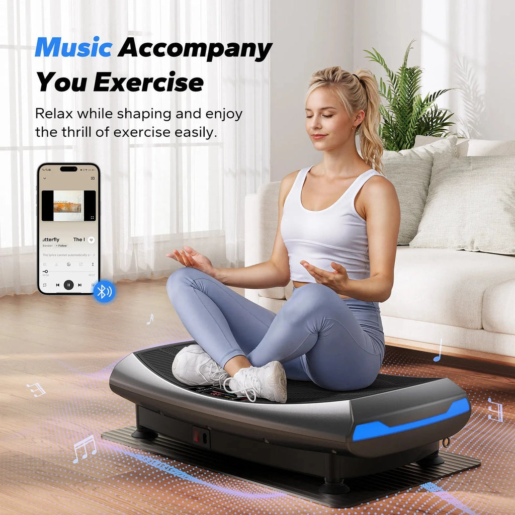 4D Curved Whole Body Shaker – Accelerate Workouts & Fat Burn